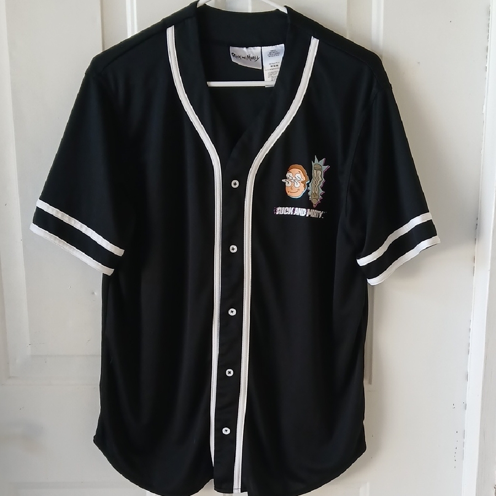 Crunch and Juicy Kids Black Baseball Jersey